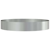 thumbnail of vidaXL Gartenblumentopf Silber 120 x 120 x 20 cm Verzinkter Stahl