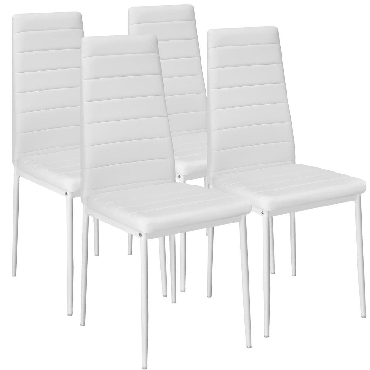 tectake Sedie da sala da pranzo in pelle sintetica - 401845