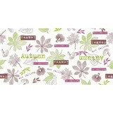 thumbnail of MANK Tischläufer Airlaid Adam in Kiwi-Beere, 40 cm x 24 m , 1 Stück - Tischtuch Herbst Blätter Pilze