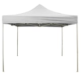 thumbnail of Cubierta lateral impermeable blanca de 3x2m con puerta enrollable para carpa plegable de 3x3m