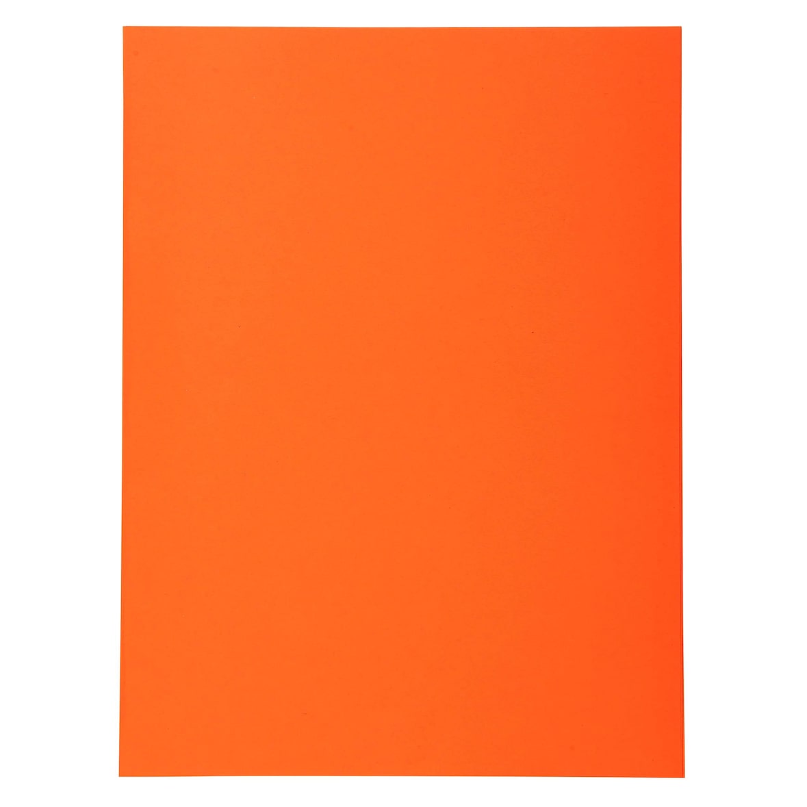 Exacompta 410007E 5x 100er Packung Aktendeckeln aus Recycling Karton 220g Forever, 24x32cm - Orange