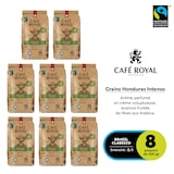 thumbnail of 8 x 500 GR - Café Royal Brasil Classico - Café Torréfié en Grains - Intensité 3/5 - Grains 100% Arabica Durables du Brésil - Certifiés Fairtrade