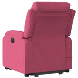 thumbnail of vidaXL Massagesessel mit Aufstehhilfe Elektrisch Weinrot Samt