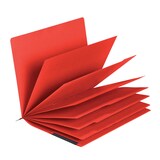 thumbnail of Falken 15046523 Projekt- und Personalmappen UniReg, 230g/m2-Manilakarton, seitlich offen, mit 6 Trennblättern - Rot