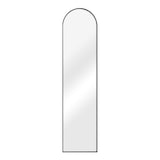 thumbnail of WellHome - Schwarzer gewölbter Standspiegel 150cm