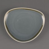 thumbnail of Olympia Kiln dreieckige Teller Ozean 16,5cm