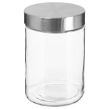 thumbnail of 5FIVE - Tarro de Vidrio 1,2L en color Plata