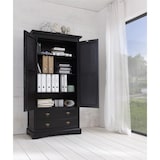 thumbnail of SIT Möbel Aktenschrank | 2 Türen, 2 Schubladen | Akazie-Holz antikfinish | B 98 x T 44 x H 183,5 cm | 09865-30 | Serie SAMBA