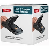 thumbnail of Remi Hogar 5 Cepos Rex para Ratas y Ratones | Fácil instalación | Reutilizables | Plataforma Estable | Diseño Redondeado