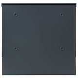 thumbnail of Briefkasten HWC-B30, Wandbriefkasten Postkasten Zeitungsfach, pulverbeschichtet ~ anthrazit