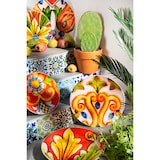 thumbnail of Excelsa vajilla de 18 piezas Caltagirone de porcelana multicolor