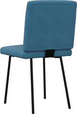 thumbnail of vidaXL Esszimmerstühle 4 Stk. Blau Samt