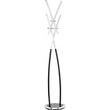 thumbnail of ALCO Garderobenständer 2876-10 182cm Metall schwarz/weiß