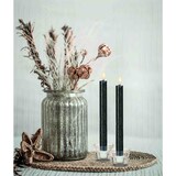 thumbnail of LED Kerze 4er SET Tafelkerze Stabkerze Echtwachs bewegliche Flamme Timer schwarz