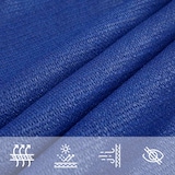 thumbnail of Toldo de vela rectangular HDPE azul 160 g/m² 3x6 m