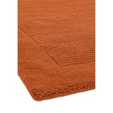 thumbnail of Wollteppich handgewebt strukturiert | 200x290cm, Florhöhe 0,9cm, Gesamthöhe 1,9cm | Terrakotta | raumgestaltend | Wohnzimmer | STOW | Kadima Design