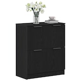 thumbnail of vidaXL Schwarzer Eichen Sideboard - 60 x 30 x 70 cm - Aus hochwertigem Holzwerkstoff
