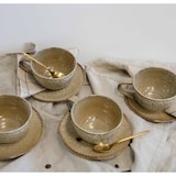 thumbnail of Leonardo MATERA Cappuccino Set anthrazit 8-teilig