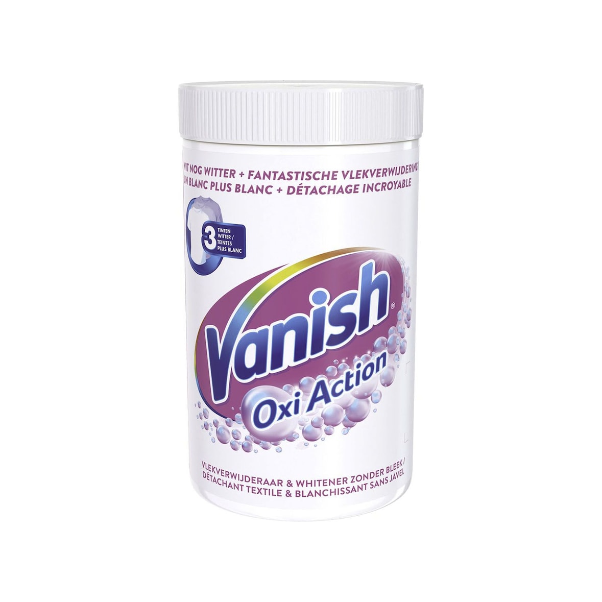 Vanish Oxi Action Poeder - Vlekverwijderaar Voor Witte Was - 1,5 kg
