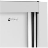 thumbnail of Royal Catering Edelstahl Geschirrschrank - 1000 x 500 x 1800 mm -