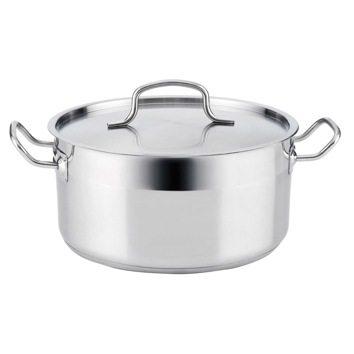 Quid Azzero Caçarola  Aço  Inox 24X11,5Cm - 4,9L