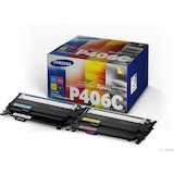 thumbnail of Samsung Paquete de 4 cartuchos de tóner negro/cian/magenta/amarillo CLT-P404C