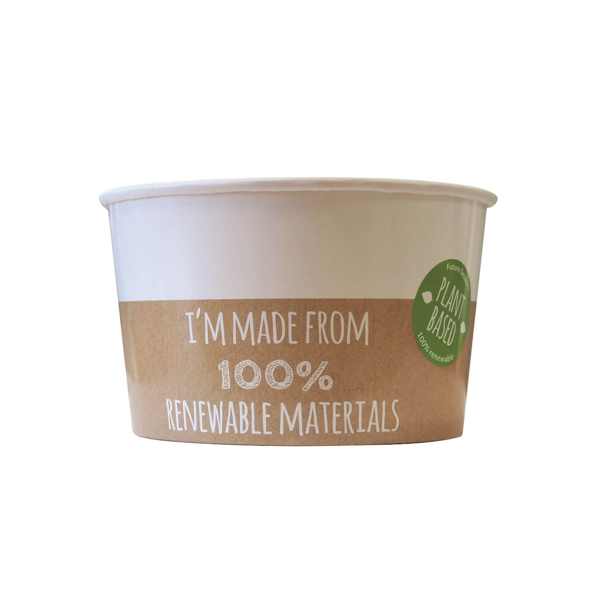 360x Salatschale "Future Smart", Hartpapier mit Biobeschichtung, 600ml