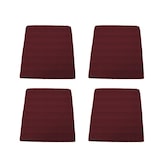 thumbnail of METRO PROFESSIONAL Sitzkissen Balsario, Polyester, 45 x 42 x 3 cm, bordeaux, 4 Stück