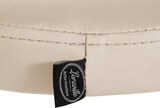 thumbnail of Décoshop26 - Barhocker x1 schlichtes Design höhenverstellbar cremefarbener PVC-Bezug weiße Metallbeine 10_0005345