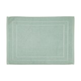 thumbnail of Tapis de salle de Bain en coton Vert céladon 50 x 70 cm