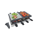 thumbnail of Steba Multi Raclette RC 88 mit Grillplatte und Naturstein, Ablage für Pfännchen und Pfännchenschaber