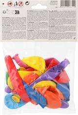 thumbnail of 300 Luftballons farbig sortiert verschiedene Formen