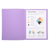 thumbnail of Exacompta - Réf. 340008E - Carton de 500 chemises semi rigides SUPER 160 g/m2 - dim 24 x 32 cm pour A4 - couleur lilas