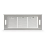 thumbnail of Klarstein Kronleuchter XL Inselabzugshaube 90cm Umluft 590m³/h LED Touch weiß Weiß