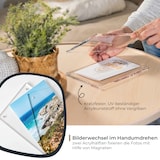 thumbnail of HMF 46973 Magnetischer Bilderrahmen aus Acrylglas, 15 x 21 cm, Transparent