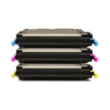 thumbnail of 3x Eurotone Toner Alternative für HP C9721A-23A C9721A 641A Cyan C9723A Magenta C9722A Gelb