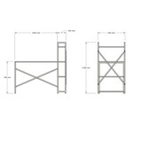 thumbnail of Skye Decor, Zernez- Zernez SSE, Saphir, Couchtische, 75x120x60 cm, 100% Melaminbeschichtete Partikelplatte