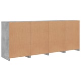 thumbnail of Helloshop26 - Buffet Sideboard Kommode Kleiderschrank Aufbewahrungsmöbel Organizer für Küche Wohnzimmer Lounge mit LED-Beleuchtung 02_0029984