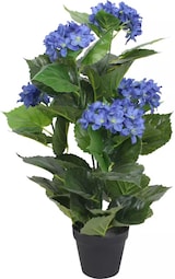 thumbnail of Décoshop26 - Künstliche Hortensie mit Topf 60 cm blau DEC021920 DEC021920