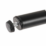 thumbnail of COSTWAY Juego de 2 taburetes giratorios, taburetes acolchados con respaldo y reposapiés