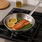 thumbnail of WellHome - Sartén Ø22x5cm en Acero inoxidable, Apta para inducción y SIN antiadherente