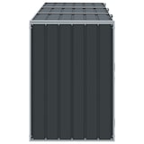 thumbnail of vidaXL Containerberging voor 3 containers 216x81x115cm staal antraciet