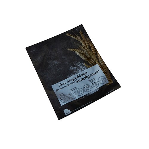 PAPSTAR 1000 Snackbeutel 20 cm x 16 cm "blackboard" geblockt auf Hülsen