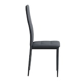 thumbnail of Albatros Esszimmerstühle RIMINI 6er Set, Grau - Edles Italienisches Design, Polsterstuhl Kunstleder-Bezug, Modern und Stilvoll am Esstisch