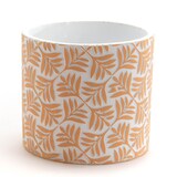 thumbnail of Übertopf Mimosa großes Modell - Orange Rund Stein Amadeus 16.8x16.8 cm