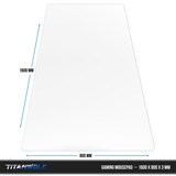 thumbnail of Titanwolf Gaming Mauspad XXXL 1600x800 mm, wasserabweisend, strapazierfähig, große Arbeitsfläche