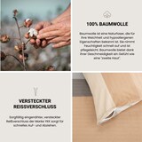 thumbnail of Schiesser Bettwäscheset Endy Stripes - Renforcé - 2-teilig - 135 x 200 cm - Sand