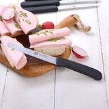 thumbnail of GRÄWE Tafel- Brötchenmesser / Frühstücksmesser, schwarz, 6 Stück