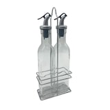thumbnail of METRO PROFESSIONAL Menageset olie- en azijnschenker, roestvrij staal/glas, 5.5 x 11 x 22.7 cm, 280 ml