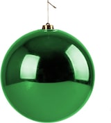 thumbnail of Christbaumkugel grün Weihnachtskugel ⌀ 20 cm Baumschmuck Deko-Kugel glänzend : ⌀ 20 cm : Grün